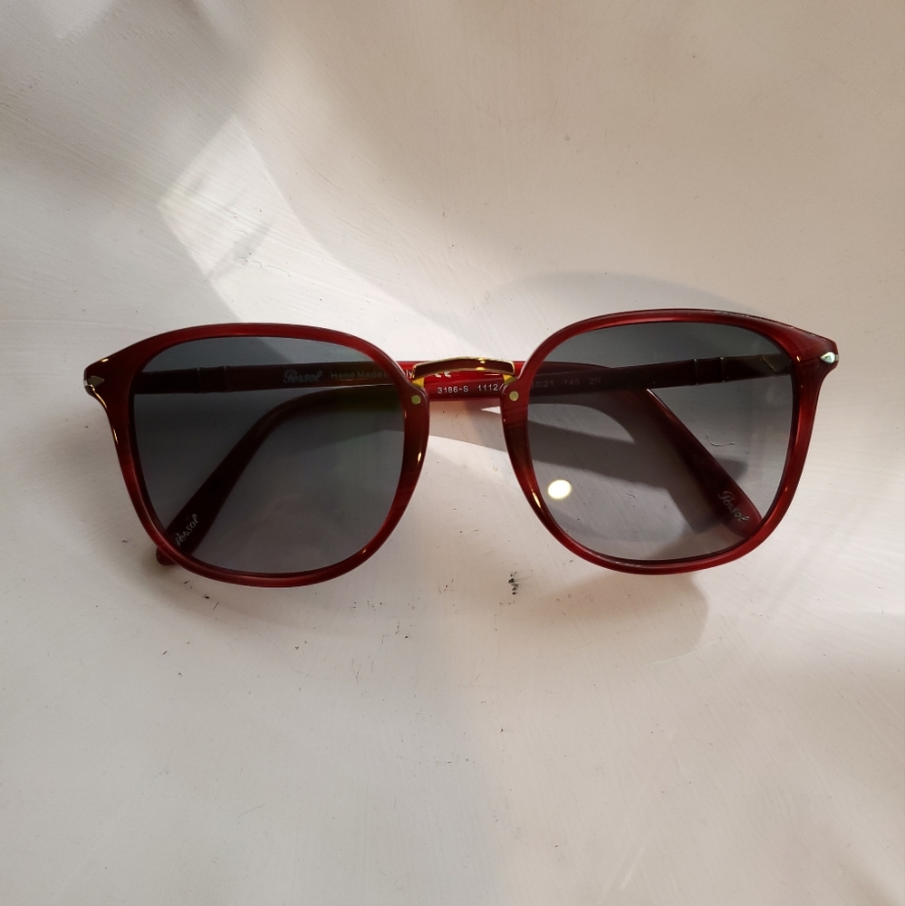Persol Red Sunglasses Frame